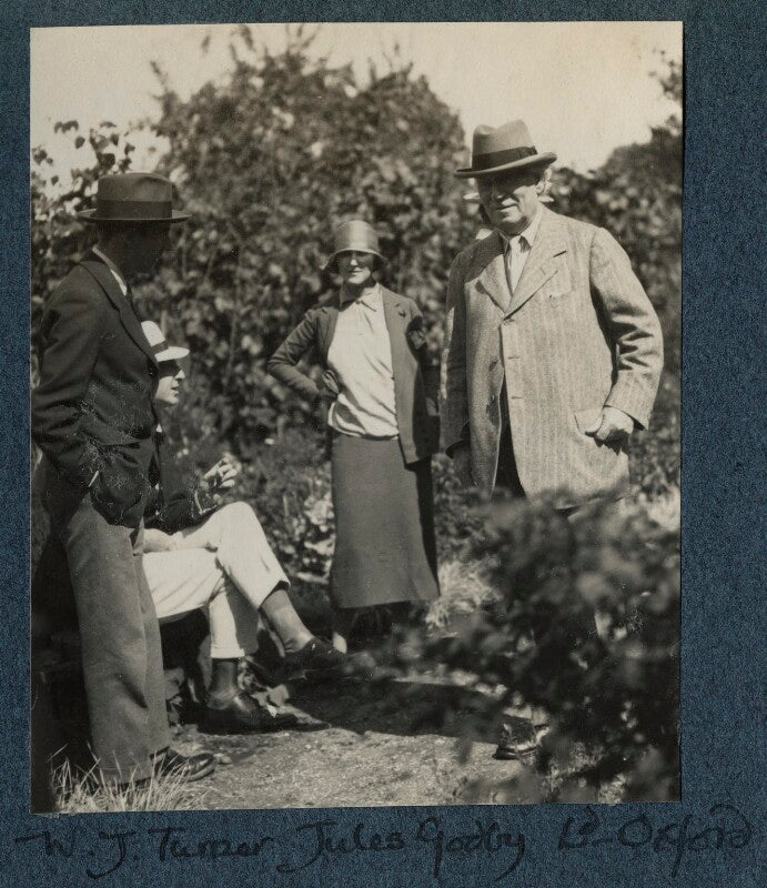 Walter james redfern turner; philip edward morrell; jules godby; herbert henry asquith, 1st earl of oxford and asquith npg ax142206