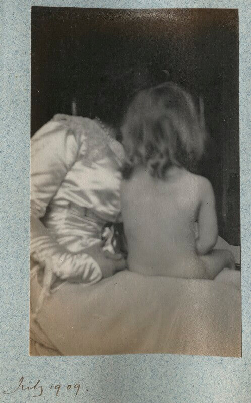 Lady ottoline morrell; julian vinogradoff (née morrell) npg ax140121