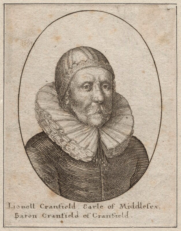 Lionel cranfield, 1st earl of middlesex npg d9859