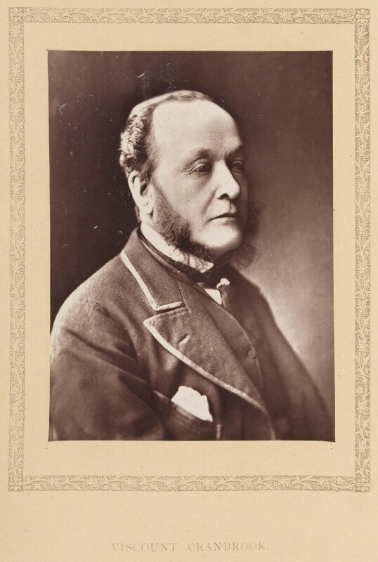 Gathorne gathorne hardy, 1st earl of cranbrook npg ax27790