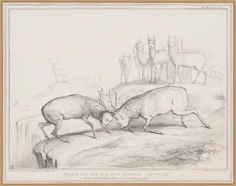 None but the brave deserves the fair npg d46338