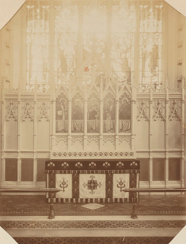 'memorial to christina rossetti' npg p1273(36a)