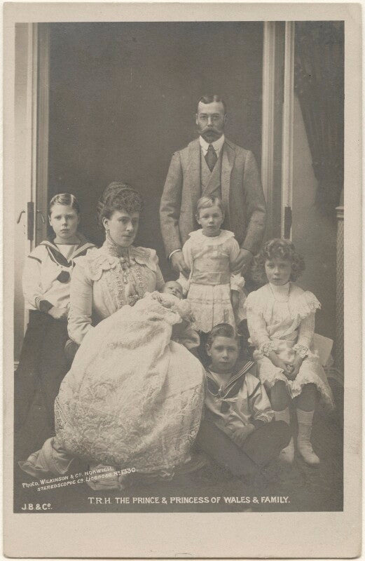 't.r.h. the prince & princess of wales & family' npg x196442