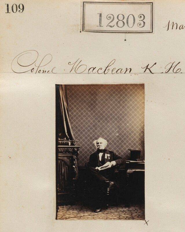 Colonel mclean k.h. npg ax62446