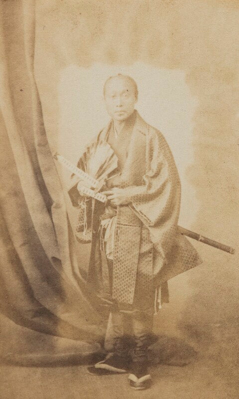 Unknown japanese ambassador (probably a member of the first japanese embassy to europe) npg ax196846