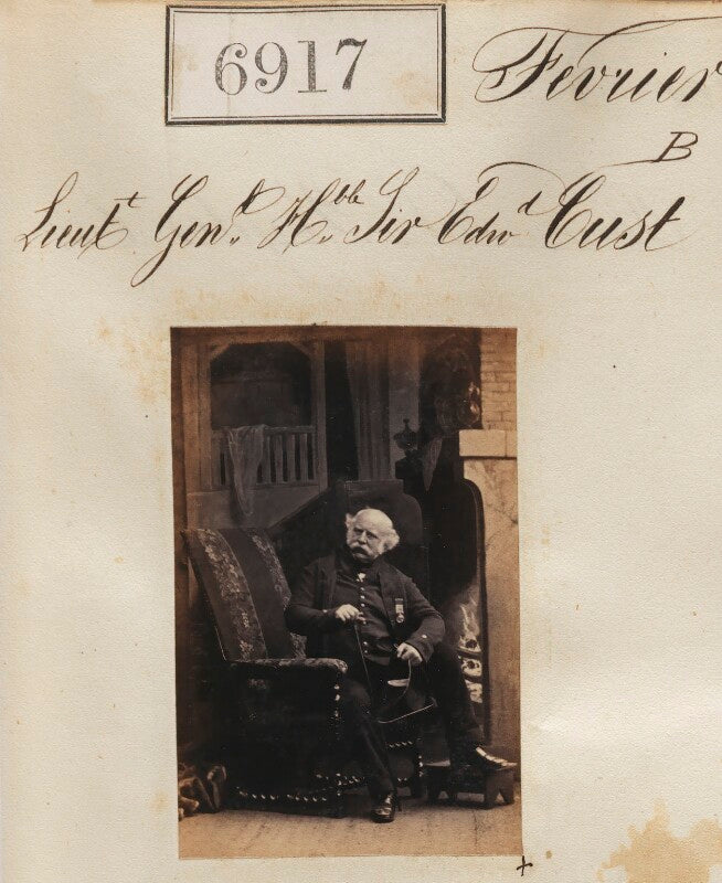 Sir edward cust, 1st bt npg ax56836