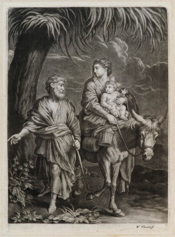 Flight into egypt npg d11889