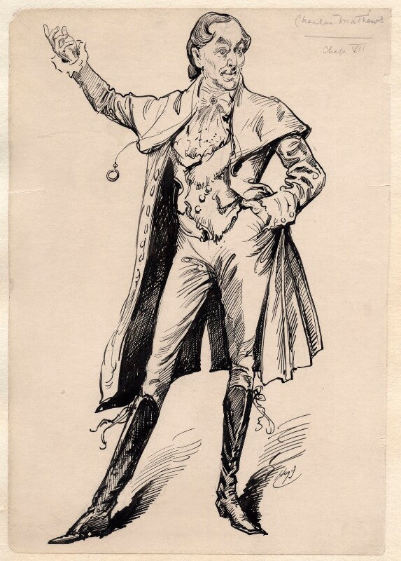 Charles james mathews npg d118