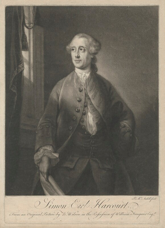 Simon harcourt, 1st earl harcourt npg d35321