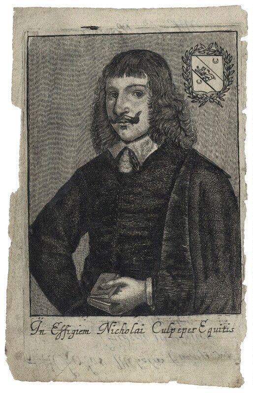 Nicholas culpeper npg d29024