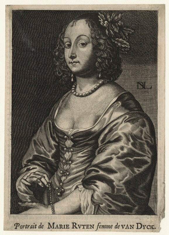 Mary (née ruthven), lady van dyck npg d20907