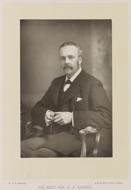 Arthur james balfour, 1st earl of balfour npg ax27926