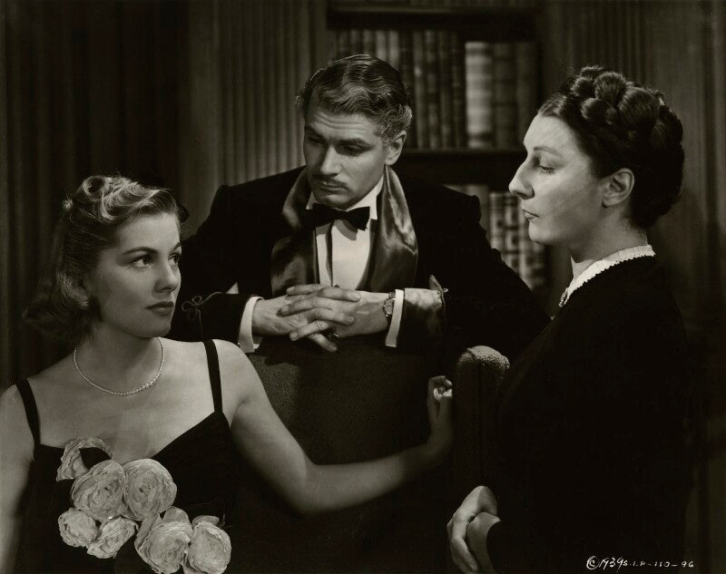 Joan fontaine, laurence olivier and dame judith anderson npg x45137