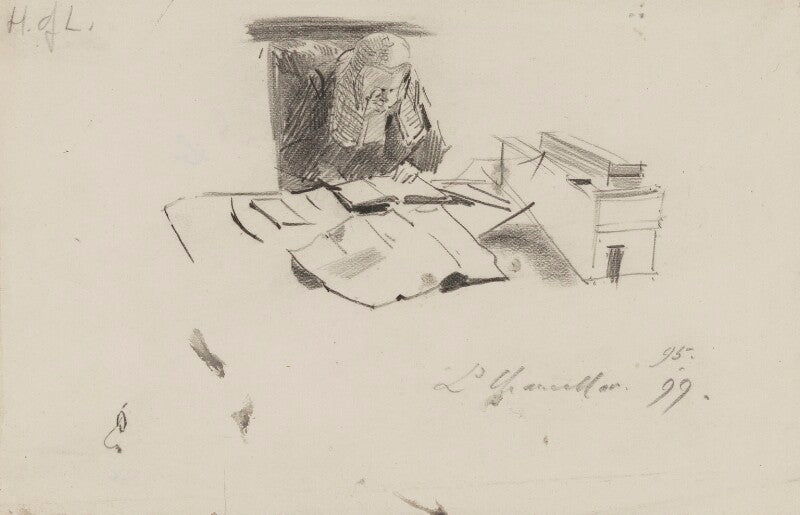 Hardinge stanley giffard, 1st earl of halsbury npg 2336