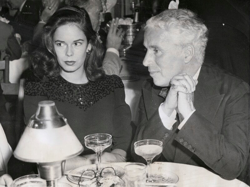 Oona o'neill; charlie chaplin npg x139882