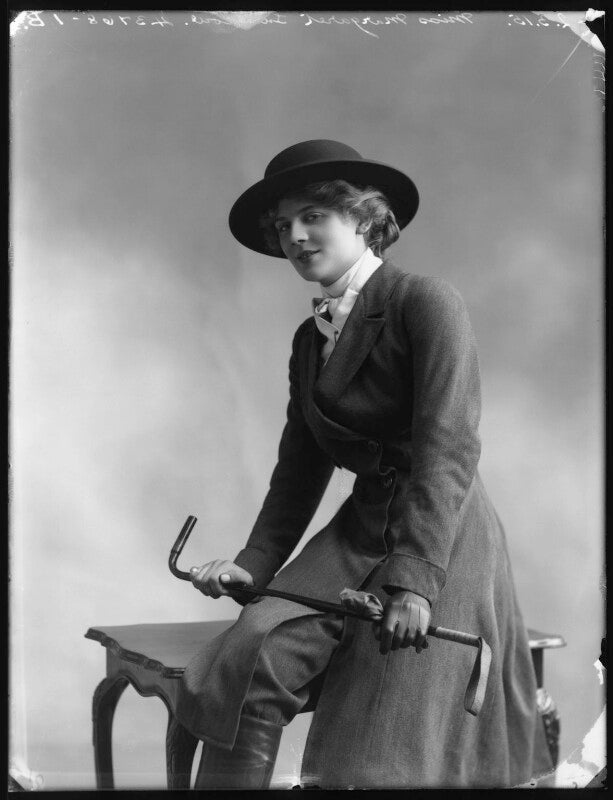 Margaret swallow as lady diana sartorys in 'the whip' npg x80572