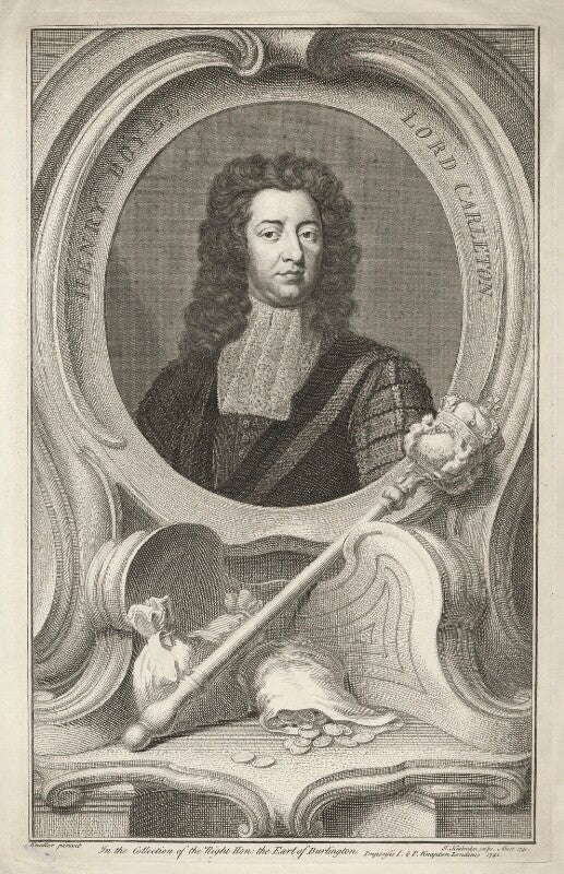 Henry boyle, baron carleton npg d32622