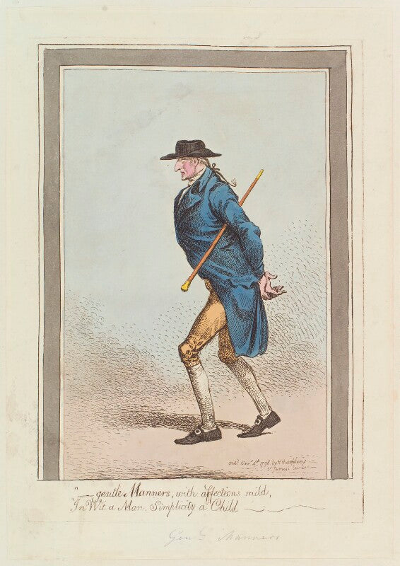 '" gentle manners, with affections mild, in wit a man, simplicity a child"' npg d12664