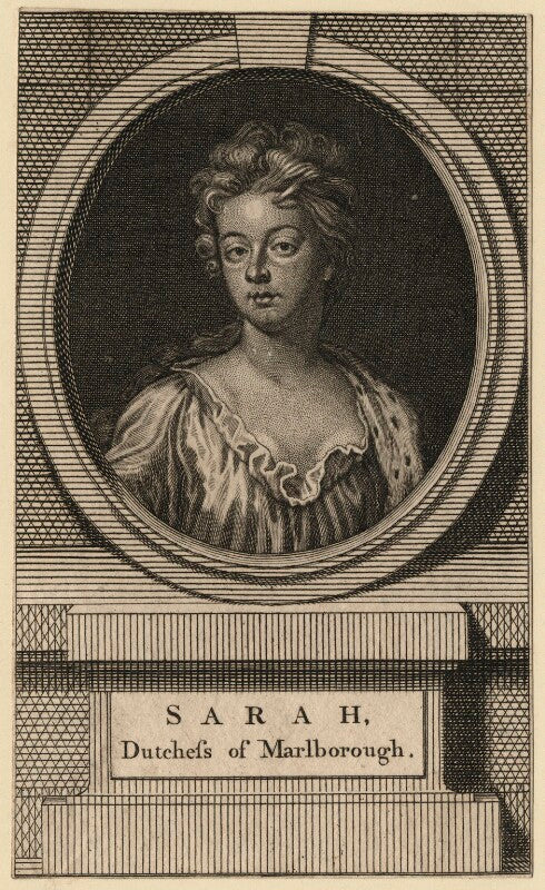 Sarah churchill (née jenyns (jennings)), duchess of marlborough npg d16548