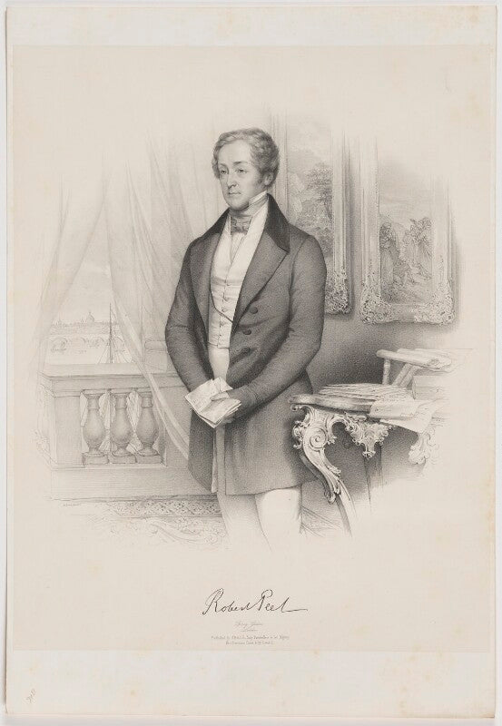 Sir robert peel, 2nd bt npg d39587