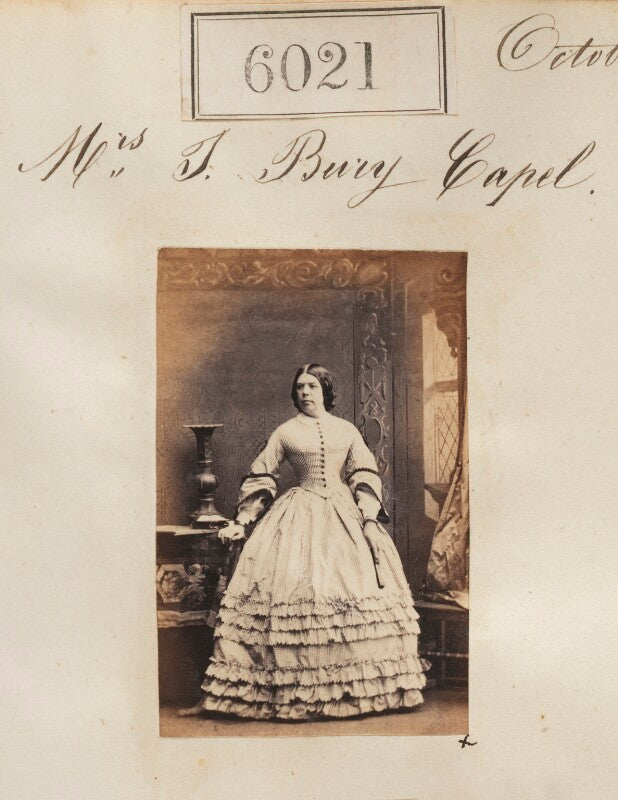 Mrs j. bury capel npg ax55975