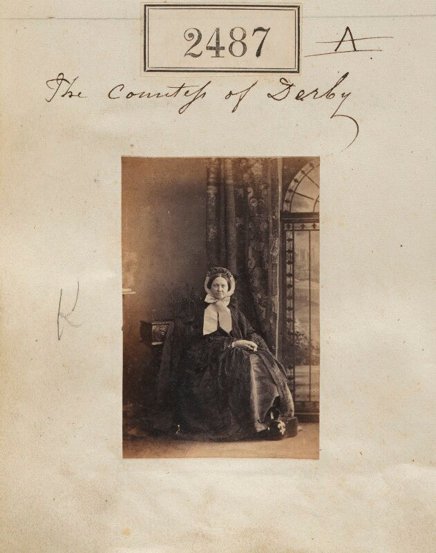 Emma caroline stanley (née bootle wilbraham), countess of derby npg ax51876