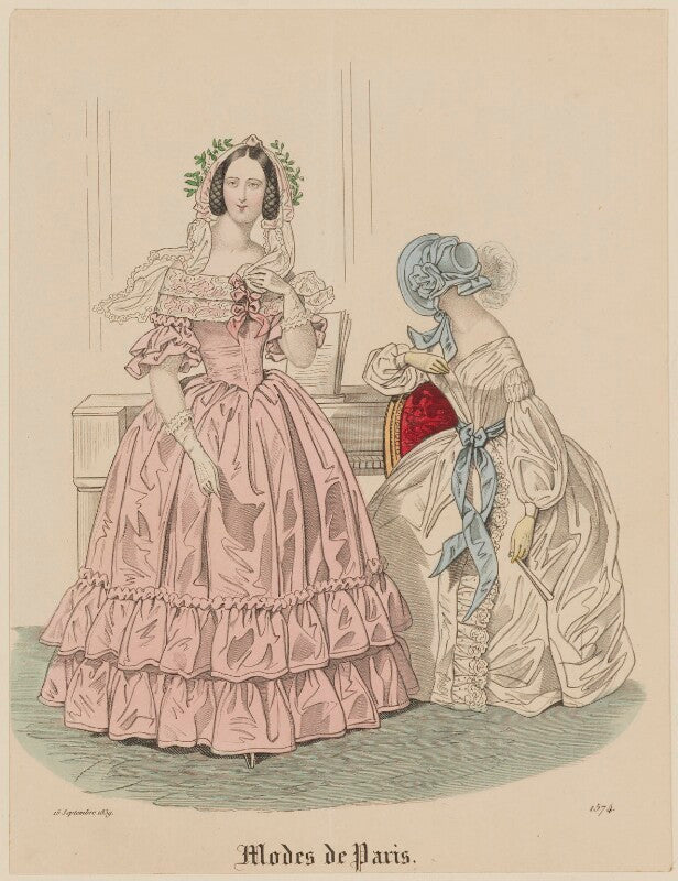 'modes de paris', 15 september 1839 npg d47825