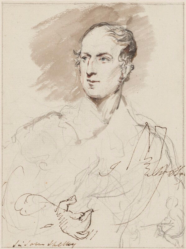 Sir john shelley, 6th bt npg 883(19)