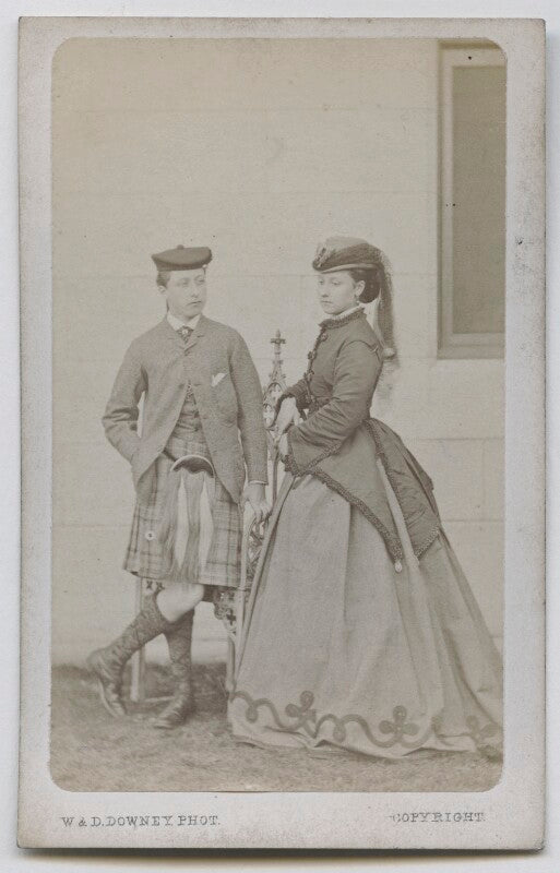 Prince arthur, 1st duke of connaught and strathearn; princess louise caroline alberta, duchess of argyll npg ax39815