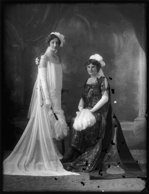 Mary cheatle; clara denman (née jopp), lady cheatle npg x124033