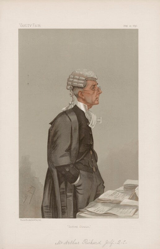 Sir arthur richard jelf ('men of the day. no. 649.') npg d44803