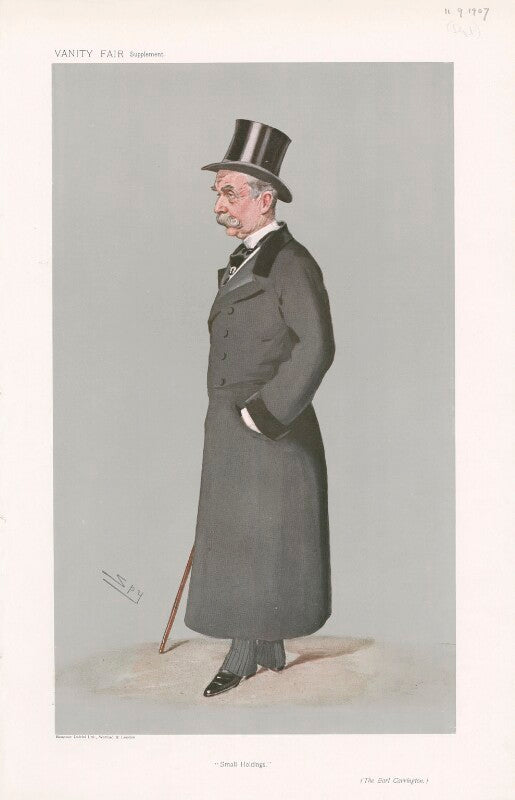 Charles robert wynn carington, marquess of lincolnshire ('men of the day. no. 1083. "small holdings."') npg d45397