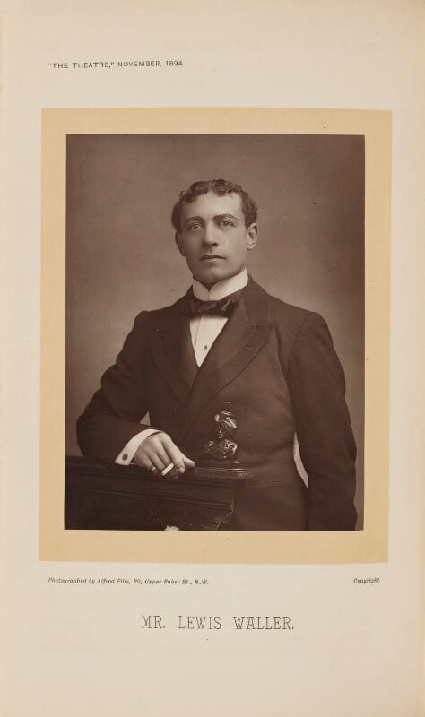 Lewis waller (william waller lewis) npg ax28867