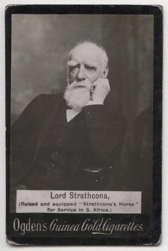 Donald alexander smith, 1st baron strathcona and mount royal npg x197221