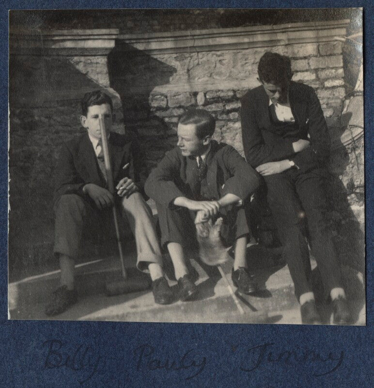 William henry smith, 3rd viscount hambleden; arthur gore, 7th earl of arran; hon. james frederick ('jimmy') smith npg ax141491