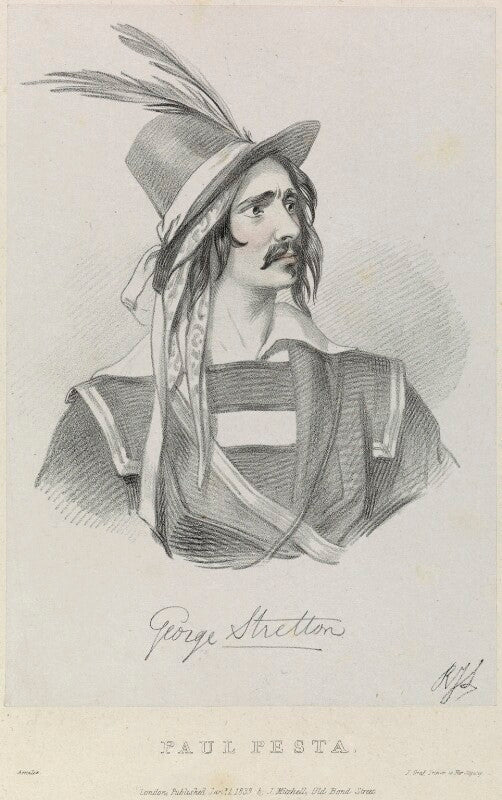 George stretton as paul pesta in 'amilie' npg d22089