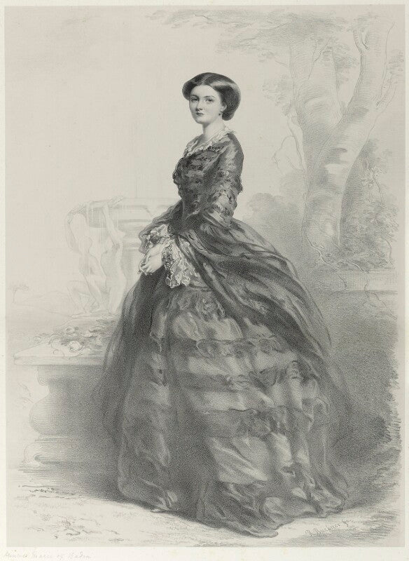 Princess marie of baden, duchess of hamilton npg d21985