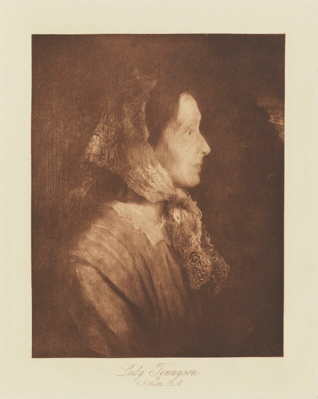 Emily sarah (née sellwood), lady tennyson npg ax199211