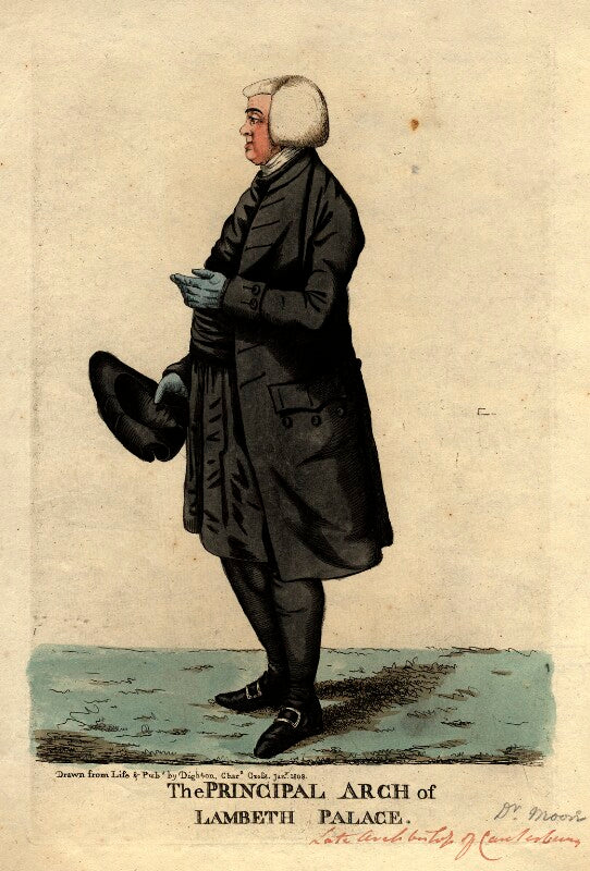 John moore ('the principal arch of lambeth palace') npg d9435