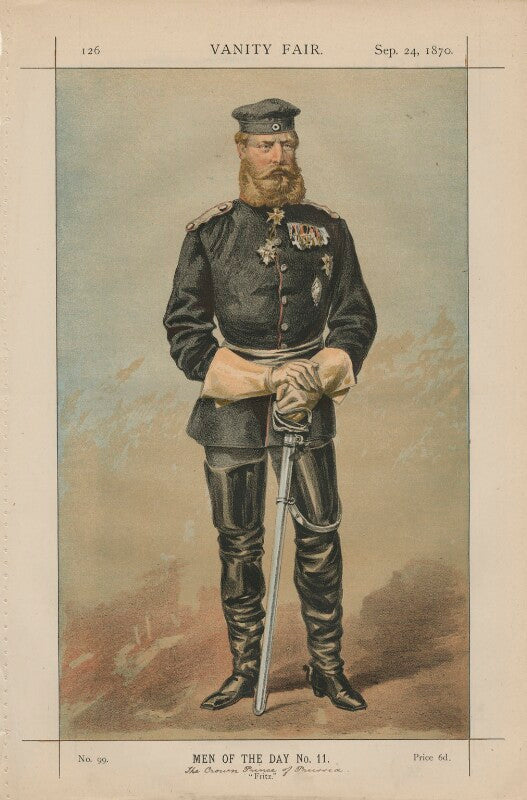 Frederick iii, emperor of germany and king of prussia ('men of the day no. 11.') npg d43450