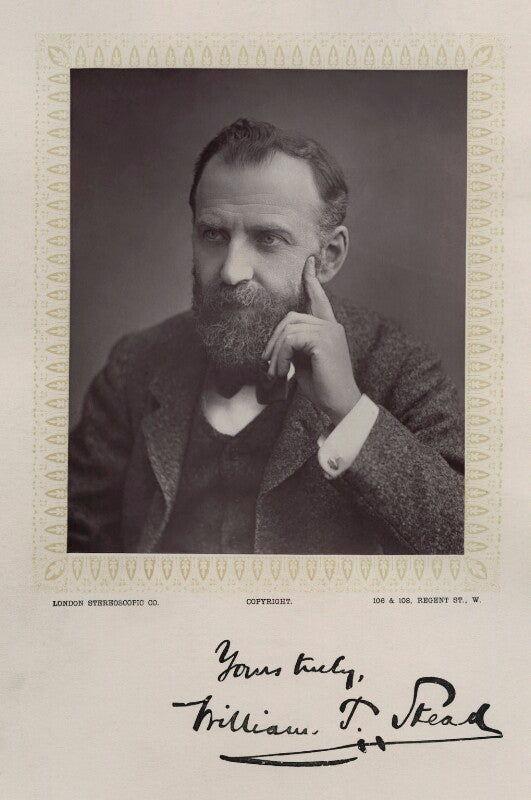 William thomas stead npg x24954