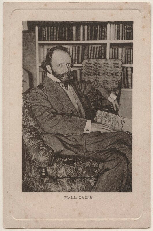 Sir (thomas henry) hall caine npg x196474