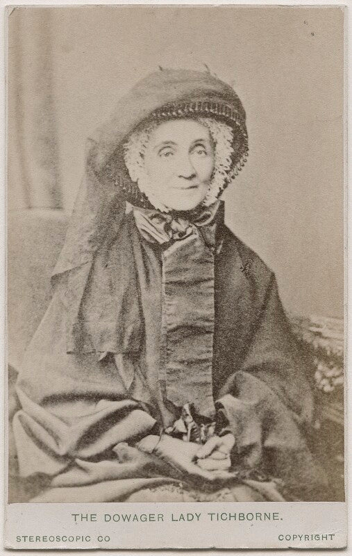 Harriette felicité (née seymour), lady doughty tichborne npg ax28426