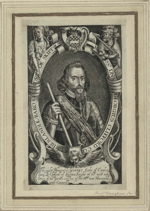 George clifford, 3rd earl of cumberland npg d25166