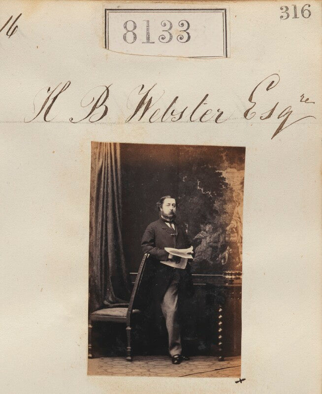 Mr h.b. webster npg ax57951