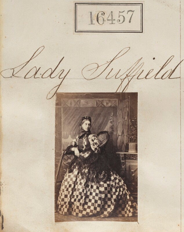 Cecilia annetta (née baring), lady suffield npg ax64369