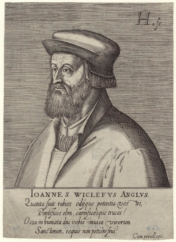 Fictitious portrait called john wyclif npg d42320