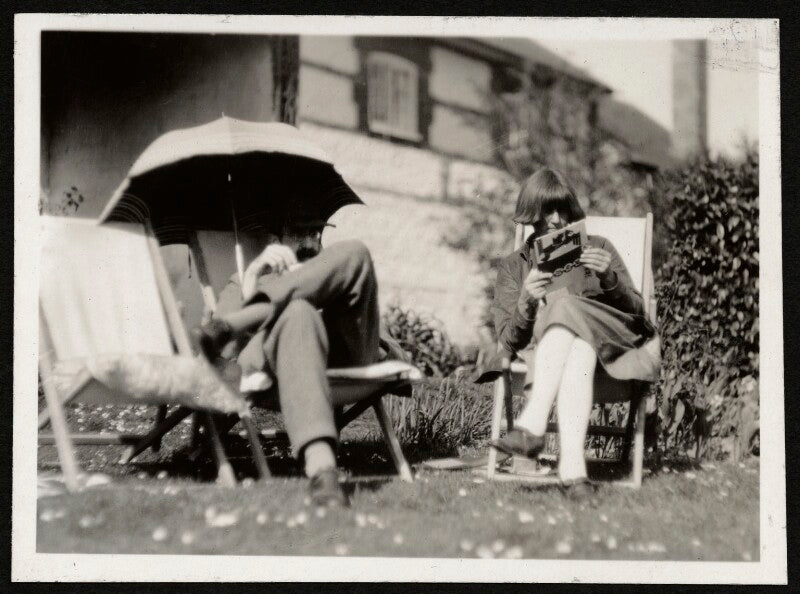 Lytton strachey; dora carrington npg ax24020