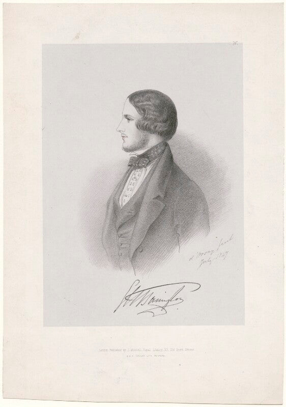 George william barrington, 7th viscount barrington npg d46287
