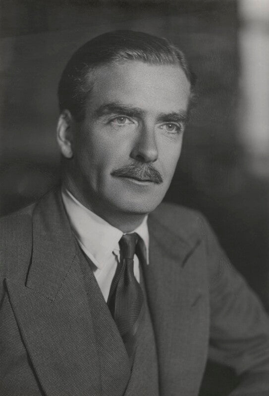 Anthony eden, 1st earl of avon npg x139